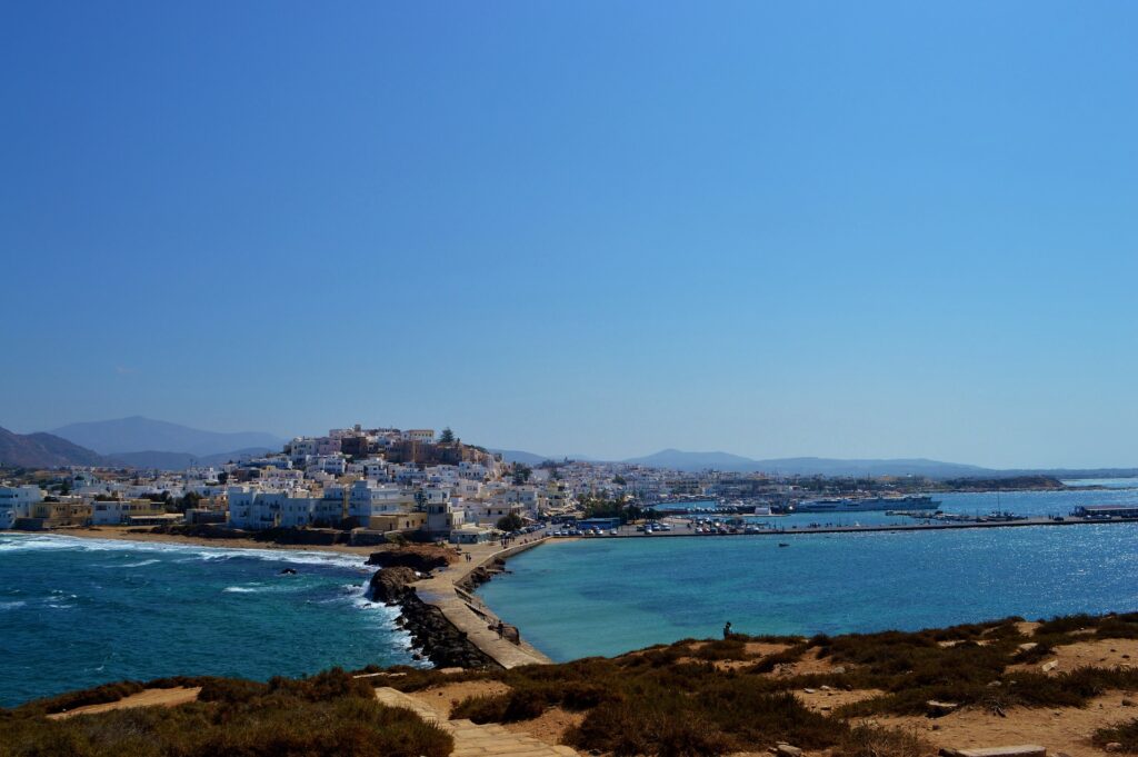 Görög utazás Naxos városa