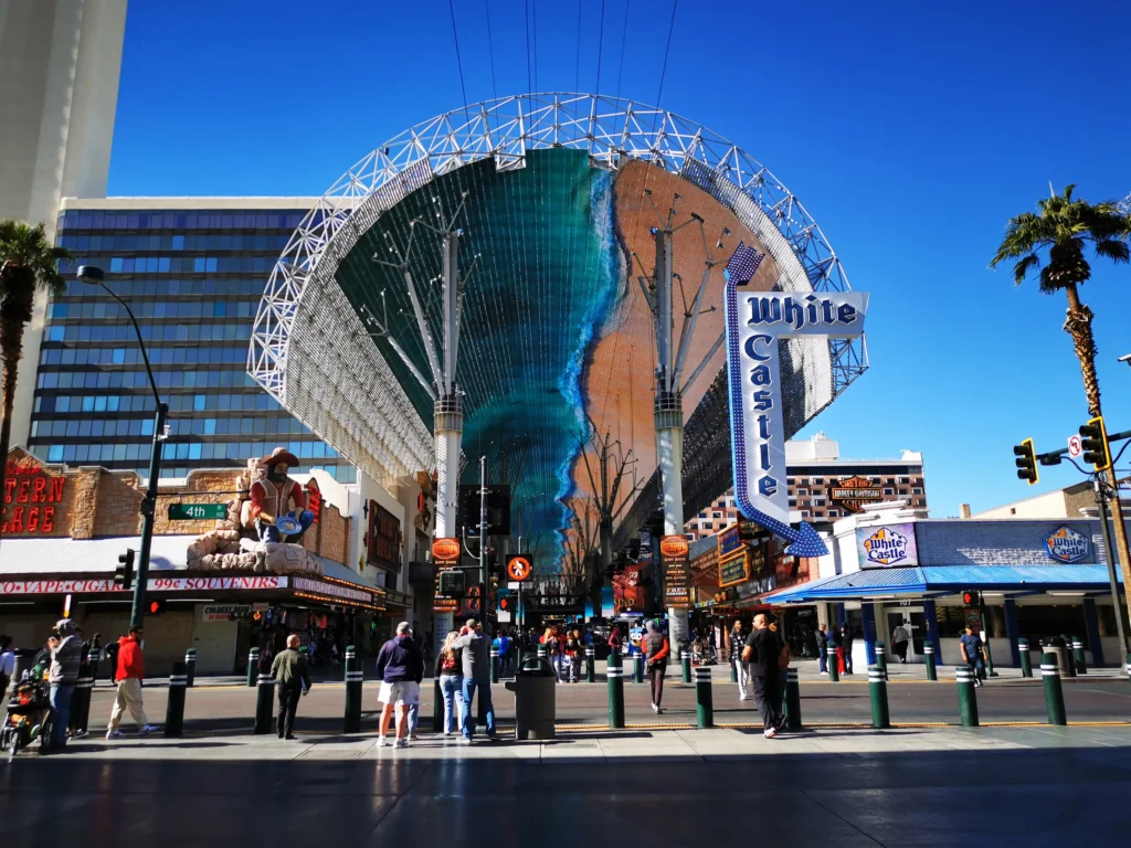 Látnivalók Las Vegas városában - Fremont Street