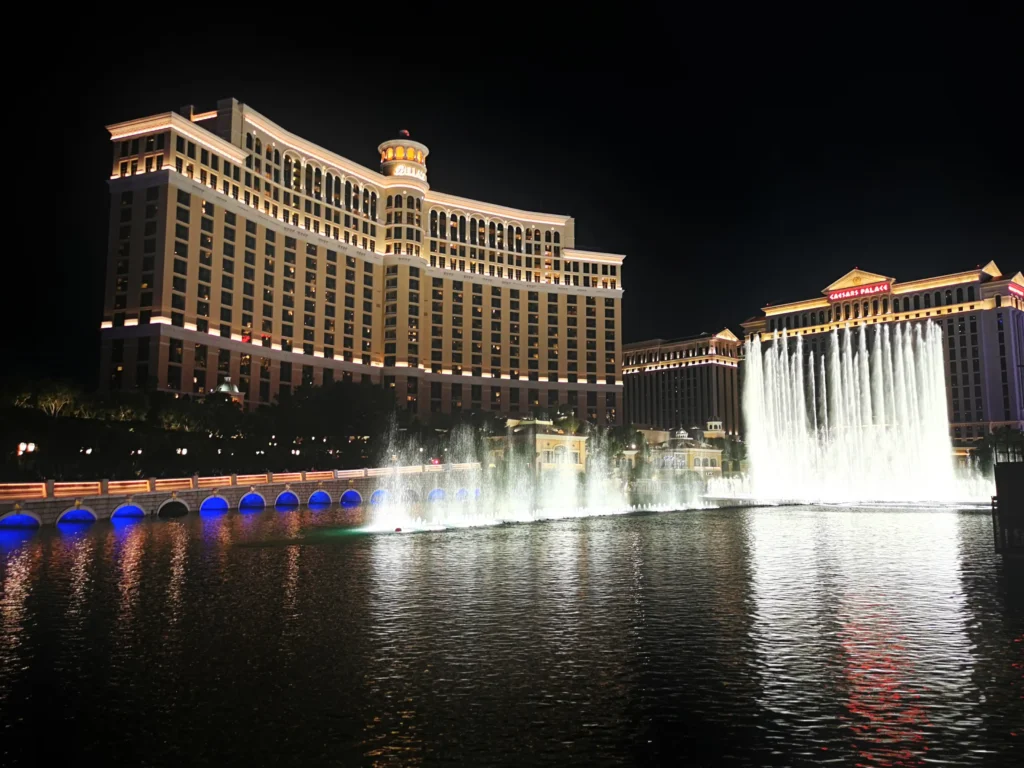 Látnivalók Las Vegas városában - Szökőkút