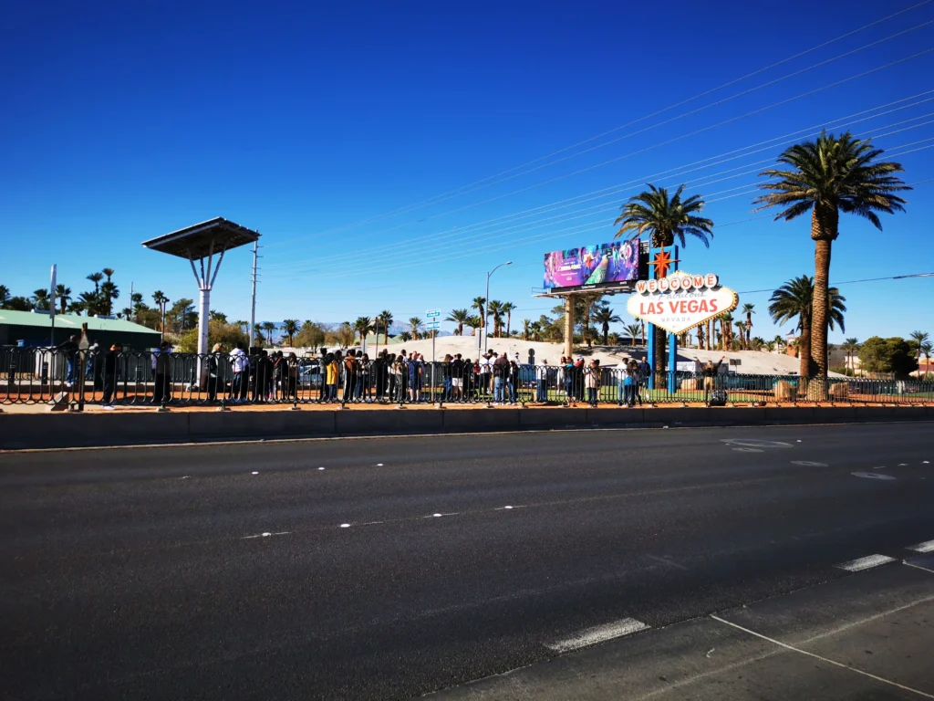Látnivalók Las Vegas városában - Las Vegas felirat