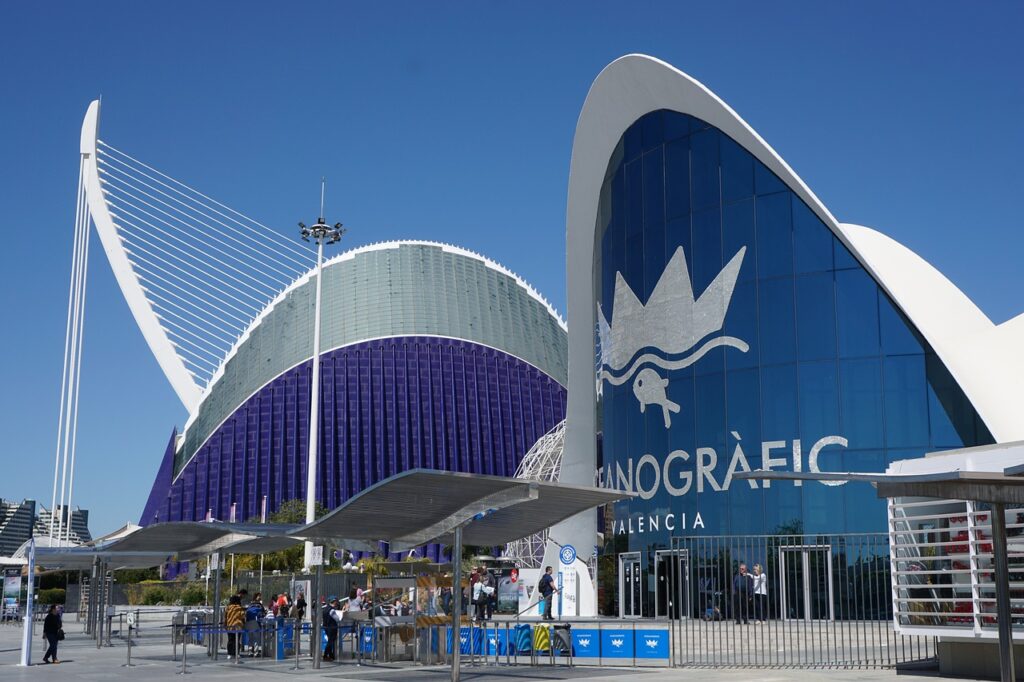 Látnivalók Valencia: Oceanogràfic de València