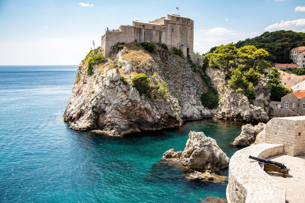 Dubrovnik látnivalók - Lovrijenac erőd