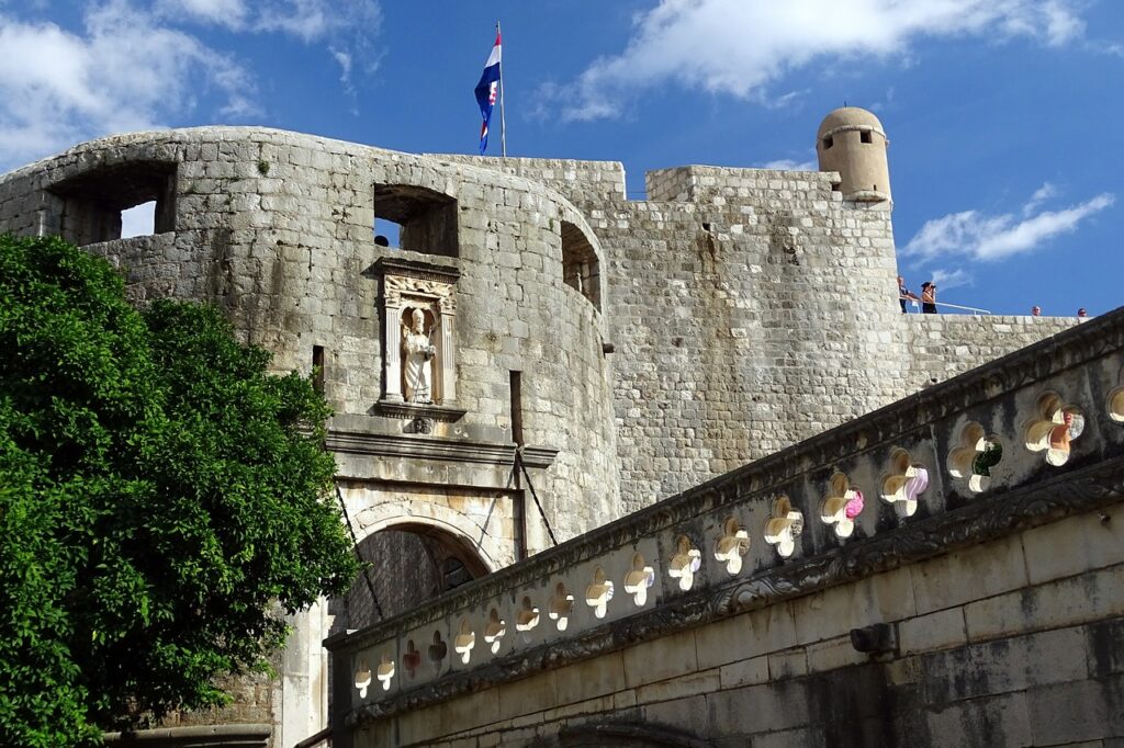 Dubrovnik látnivalók - városfalak