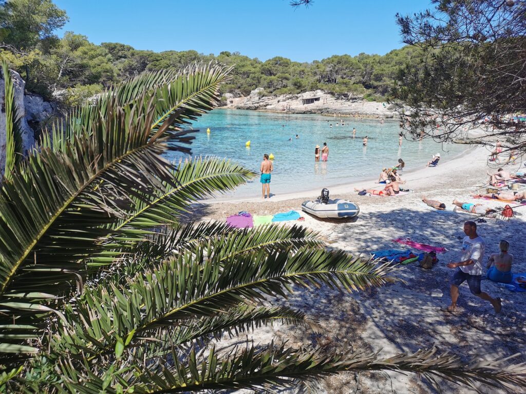 Menorca látnivalók: Cala Turqueta