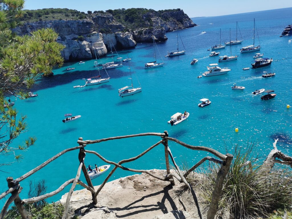 Menorca látnivalók: Cala Macarella