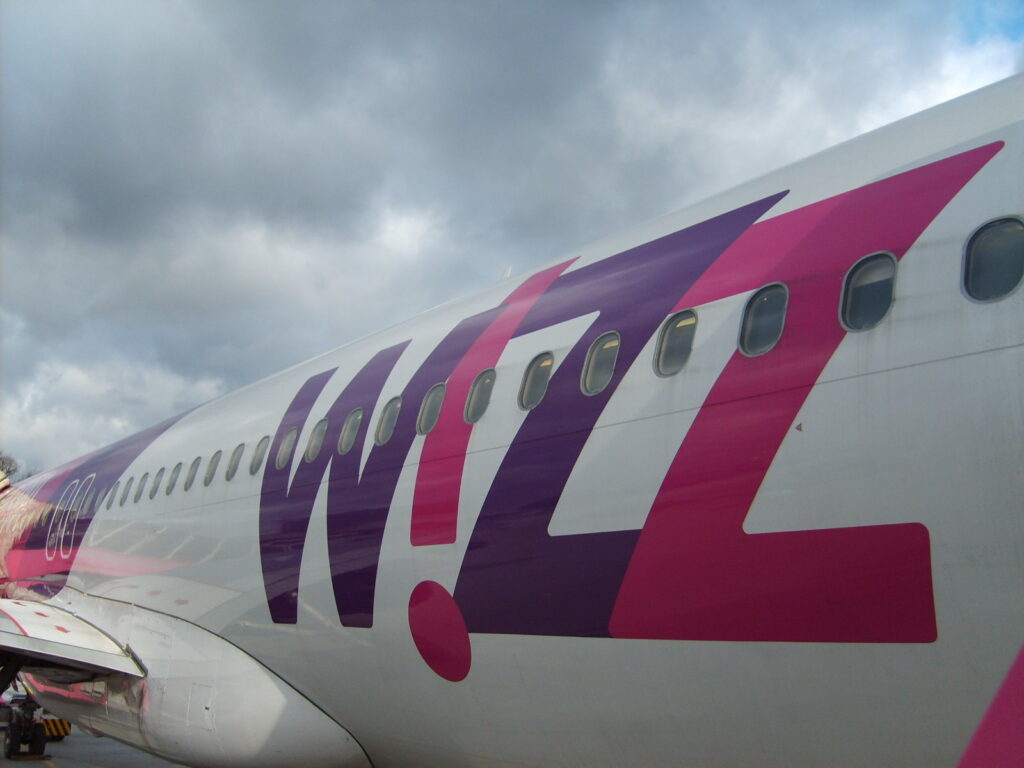 Wizz air járattörlés: repülőgép