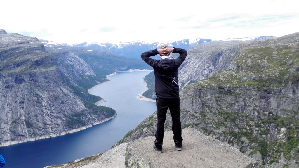 Trolltunga Norvégia: Fenn a csúcson