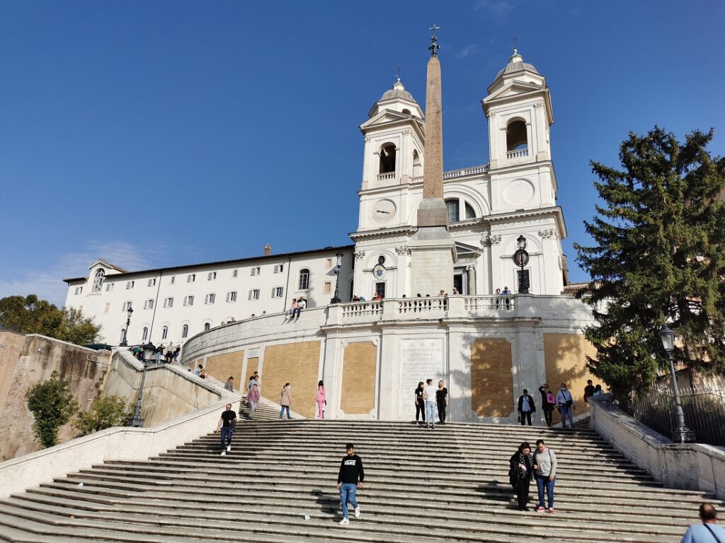 Látnivalók Rómában: Spanyol Lépcső