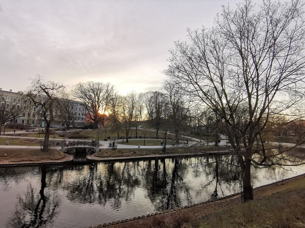 Látnivalók Riga városában: park