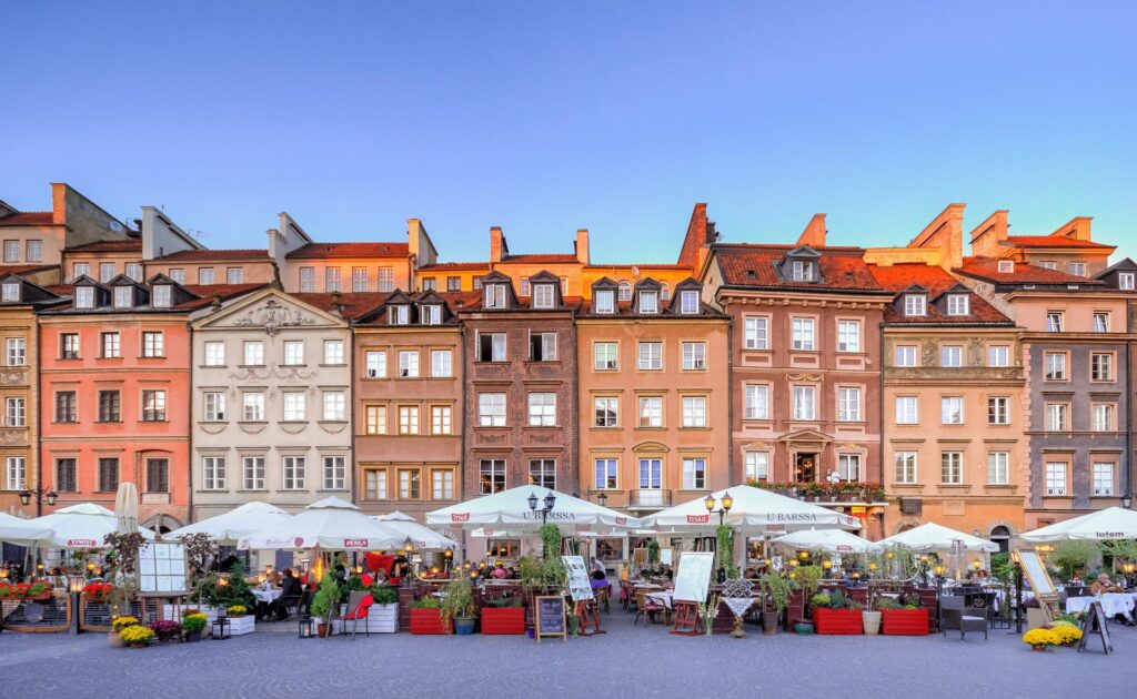 Varsó látnivalók - market