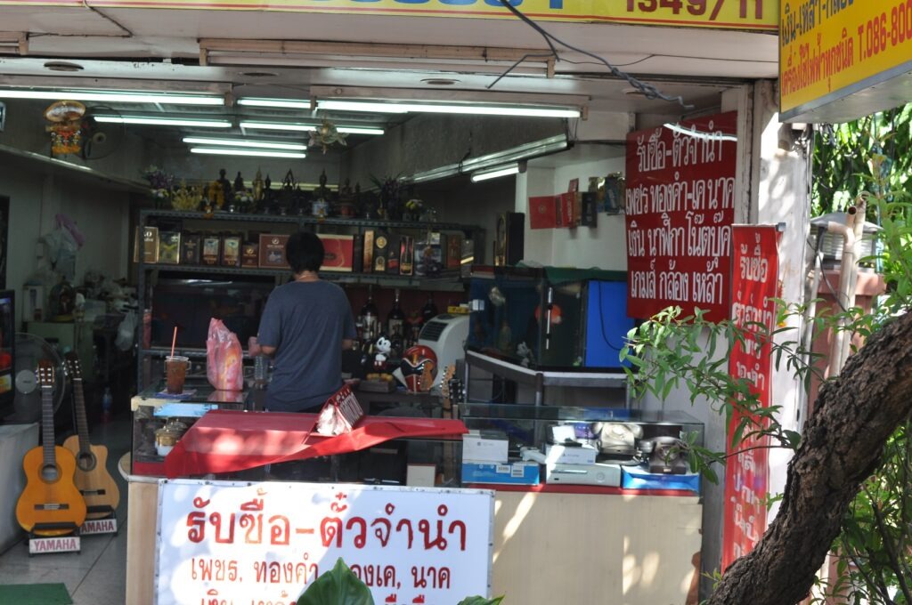 látnivalók Bangkok városában: piac