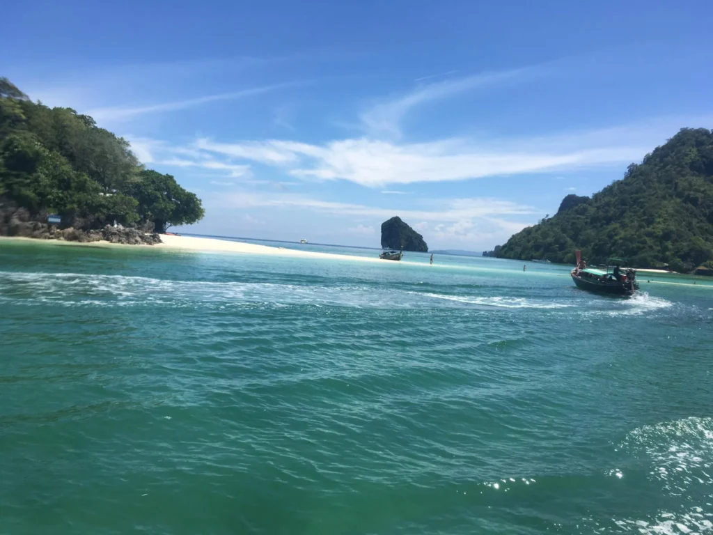 Krabi látnivalók: tenger