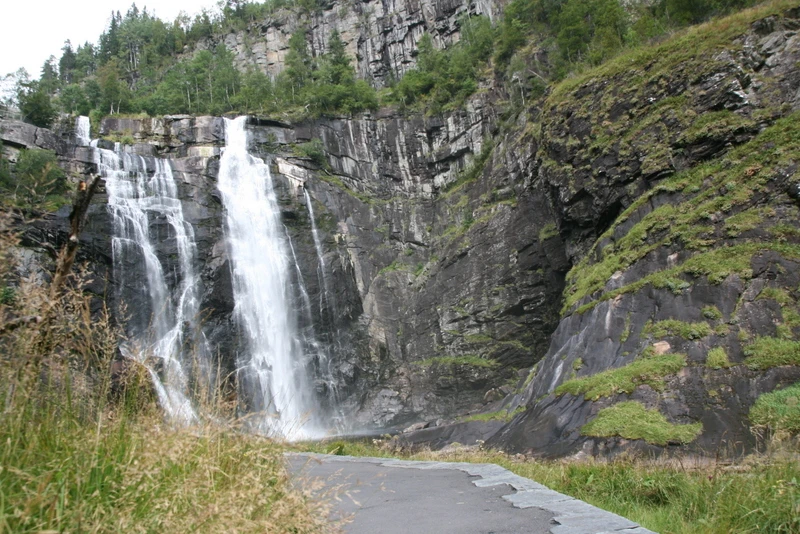 Látnivalók Bergen - Tverrfossen 