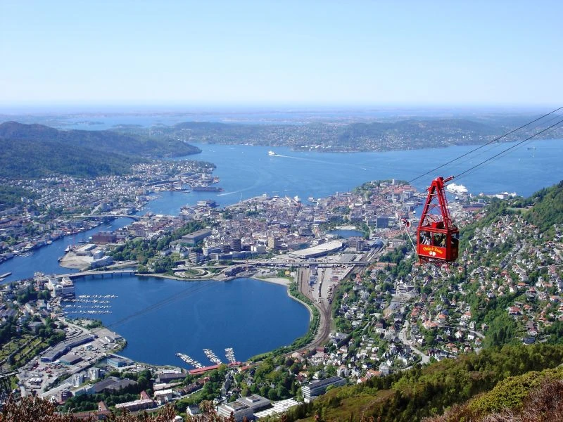 Látnivalók Bergen - Ulriken hegy