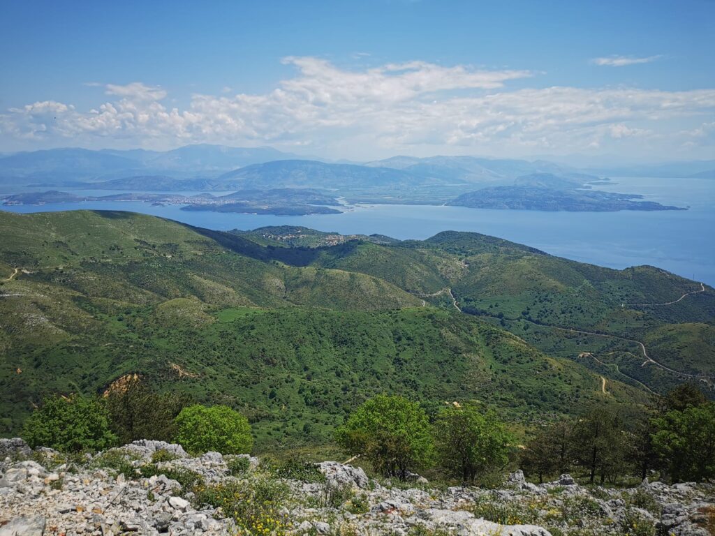 látnivalók Korfu szigetén - Panokrator