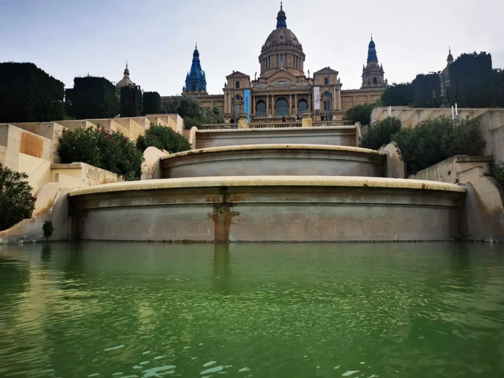 Látnivalók Barcelona városában: Montjuïc szökőkút