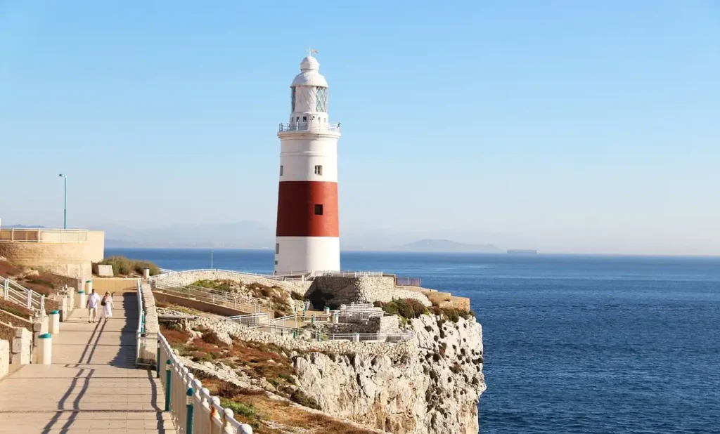 Gibraltár látnivalók - Európa Pont