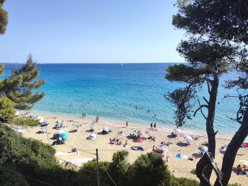 látnivalók Kefalonia szigetén - Makris Gialos Beach