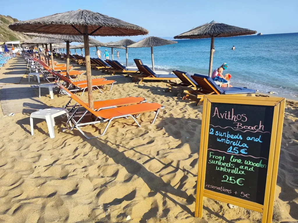 látnivalók Kefalonia szigetén - Avithos beach