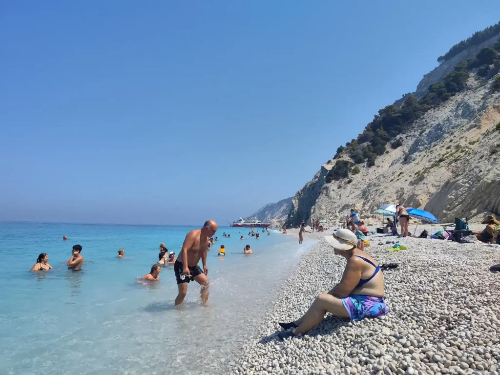 Látnivalók Lefkada szigetén - Travelhacker.eu: Egremni beach #3